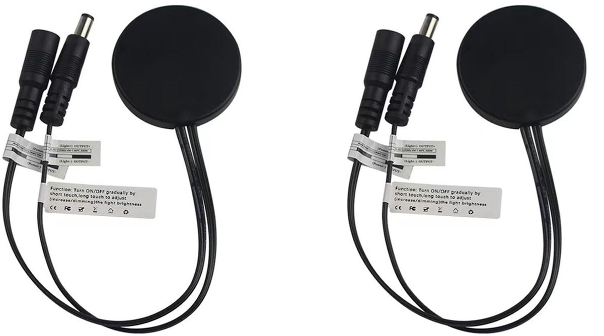 Solidchoice - Set van 2 Aanraakschakelaars voor LED-Strips