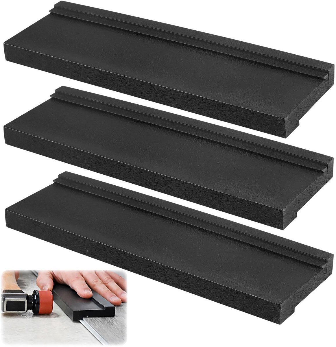Solidchoice - Set van 3 Universele Tapping Blocks voor Vloeren