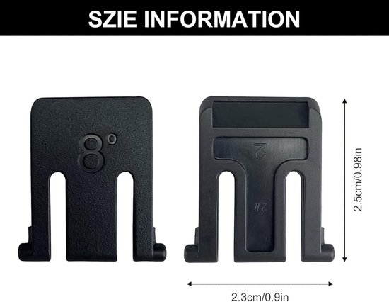 4 Stuks Vervangende Steunen voor Toetsenbordstandaard - Ondersteuning voor K270, K260, K275, Ideaal voor Stabiliteit en Comfort — afbeelding 5