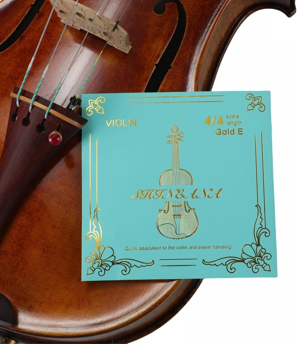 Violin strings full set, violin string replacement, long-lasting durability and rich tone - ShopVlot