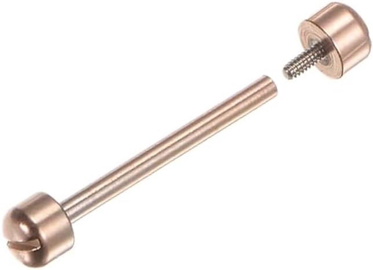 Horloge reparatie schroef - slanke rechte horzelschroef - afgeronde schroefkop - ideaal voor horloge onderhoud - ShopVlot