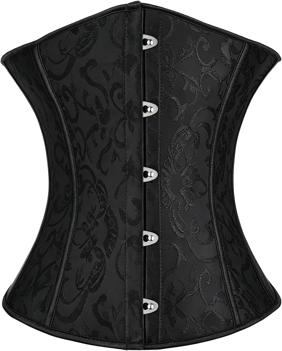 Corsage bustier M - zwart - volledige borst - perfect voor een elegante look - ShopVlot