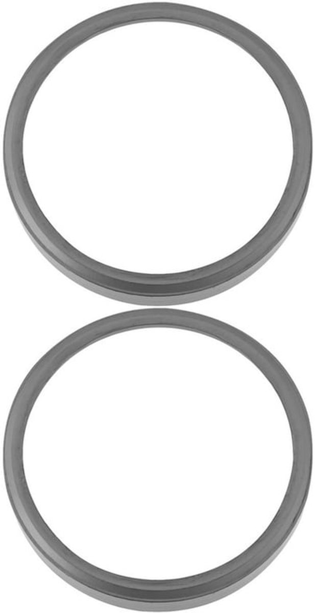 Uitlaat Pakkingen 2 Stuks - Tapered Crush - Vervanging OEM CY65324-83C - Compatibel met Harley Davidson - Metaal - Eenvoudig te installeren - Uitlaatgasket