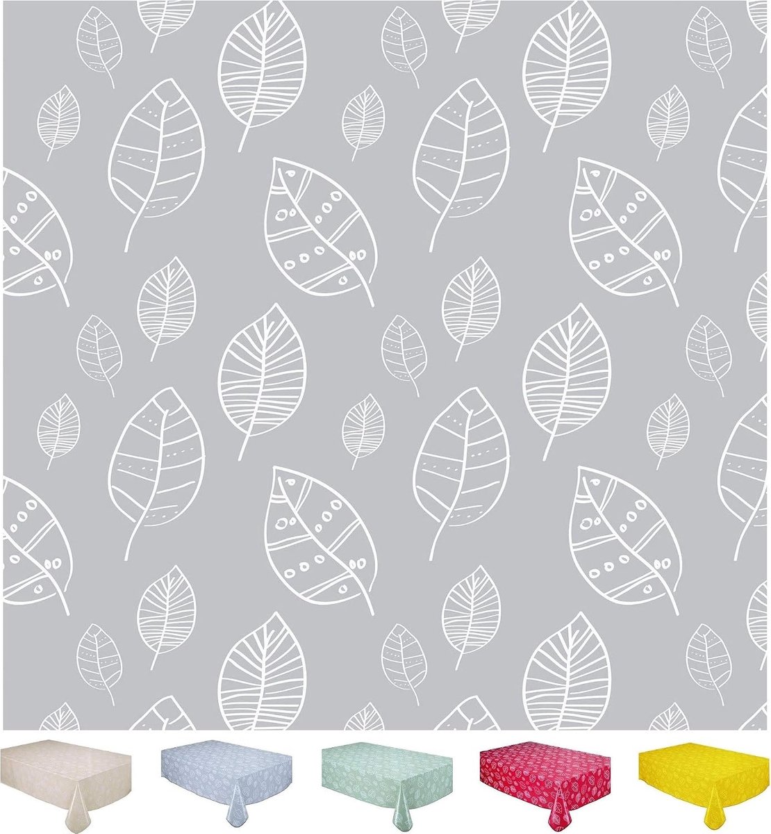 Tafelkleed 100x140cm - PVC Tafelbescherming - Bladeren - Eenvoudig afneembaar - ShopVlot