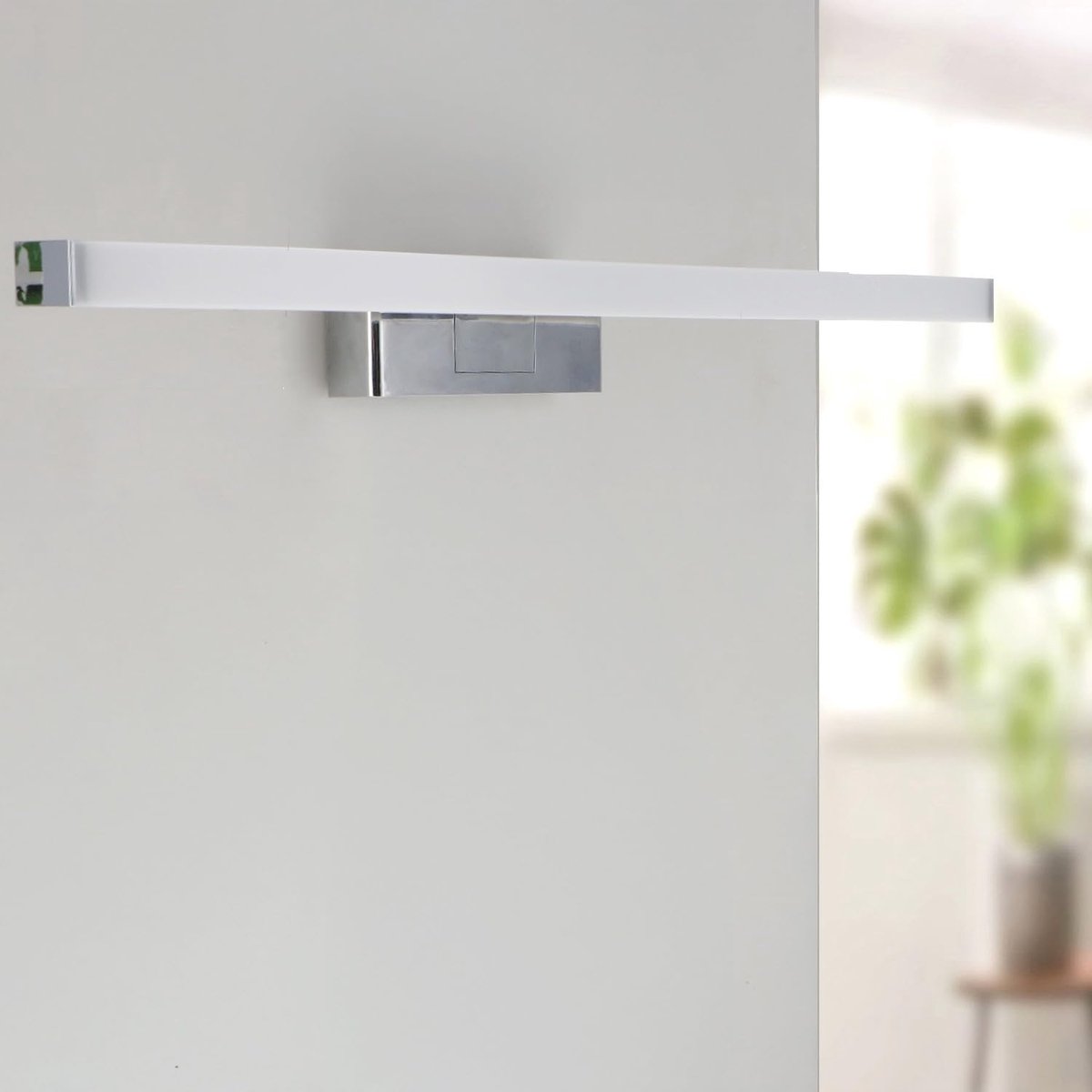 Led-badkamerspiegelverlichting 60 cm - 9 W - neutraal wit 4000 K - IP44 waterdicht - eenvoudige bevestiging - ShopVlot