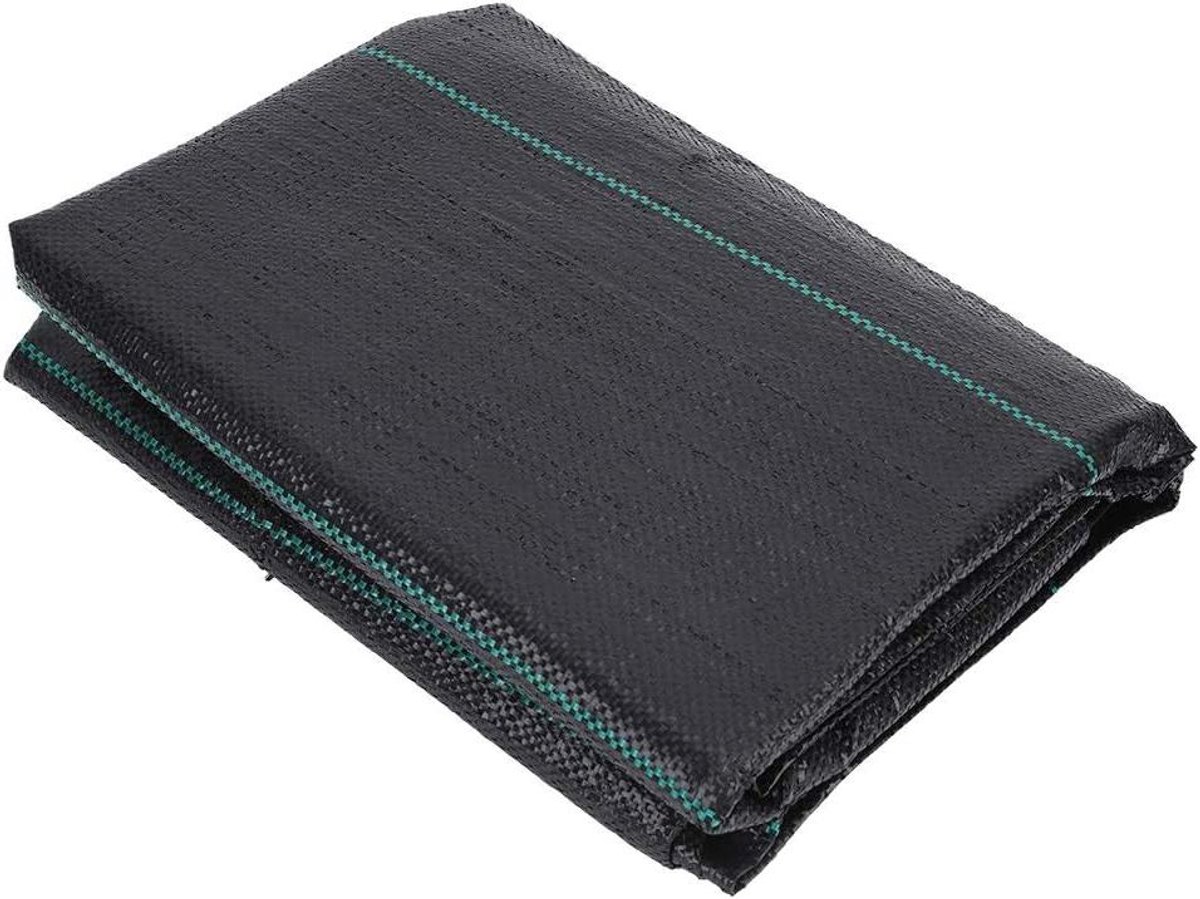 Tuinbodembedekker - Onkruiddoek Landschap - Onkruid Voorkomen - Hoge Breeksterkte - 2x5 meter - Zwart