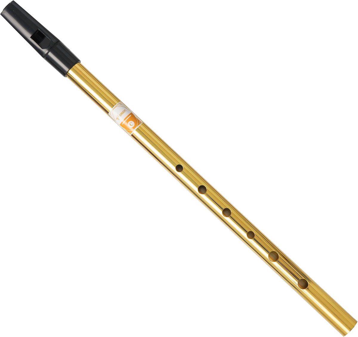 Irish Tin Flute Wrench of C Made of Brass A Bright Brass Wind Type Sound Penny Whistle - ShopVlot