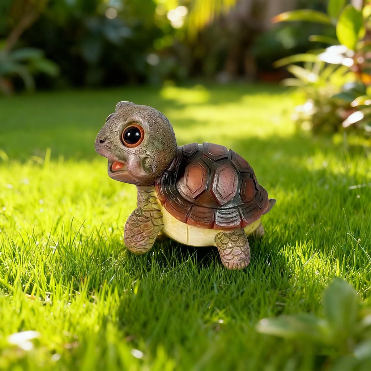 Garden Pond Decoration Fish Resin Figure Turtle Decoration Garden Figures Garden Decoration Turtle Figures Turtle - ShopVlot