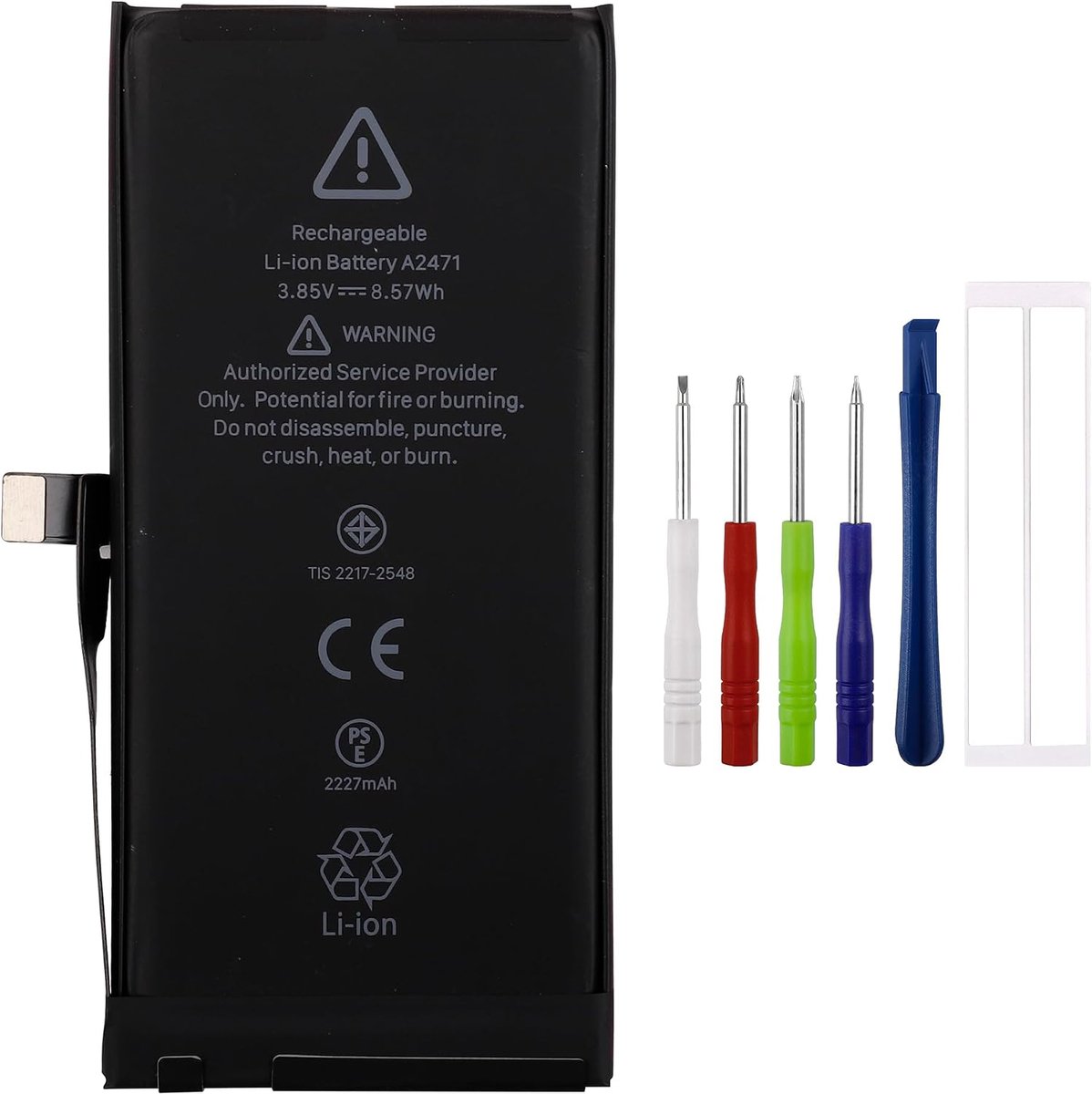 A2471 Replacement Battery Compatible with iPhone 12 MINI A2176 A2398 A2399 A2400 with Tools - ShopVlot