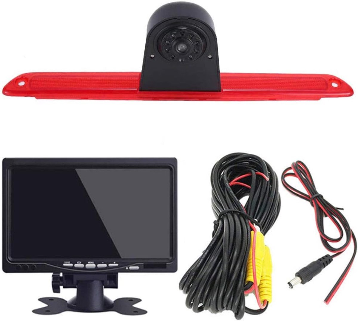 HD Car Transporter Vehicle 170° Parking System Brake Light Rear View Camera Backup Security Camera with Angle - ShopVlot