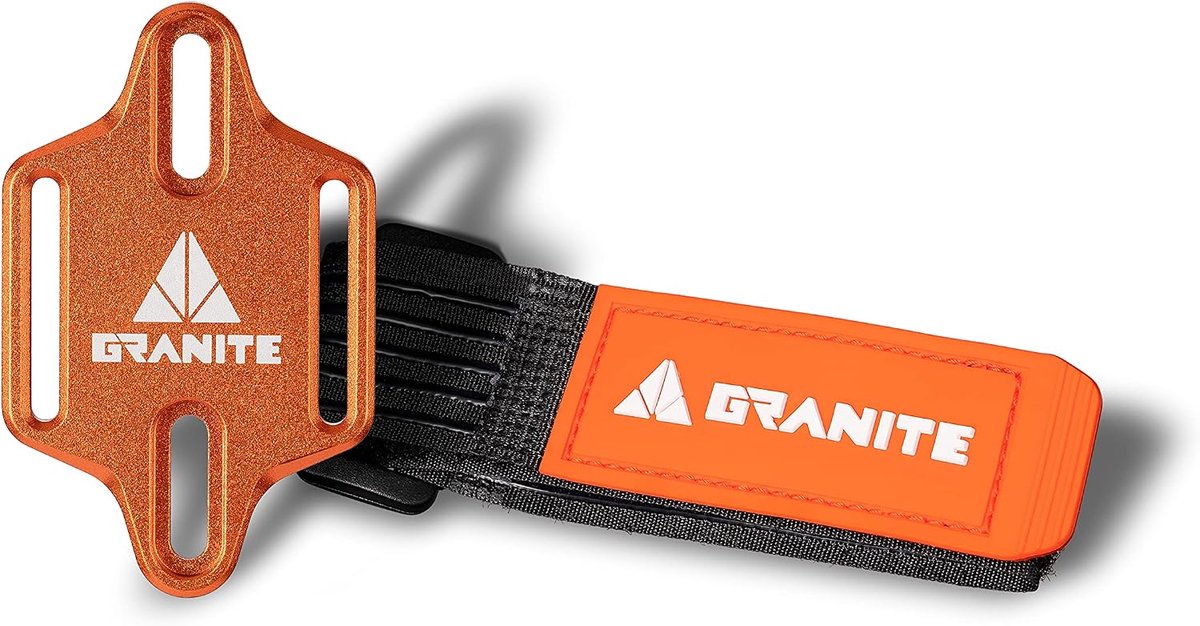 Granite Portaledge Bicycle Bottle Cage Mount Belt – For Tools and Tubes (Orange) - ShopVlot