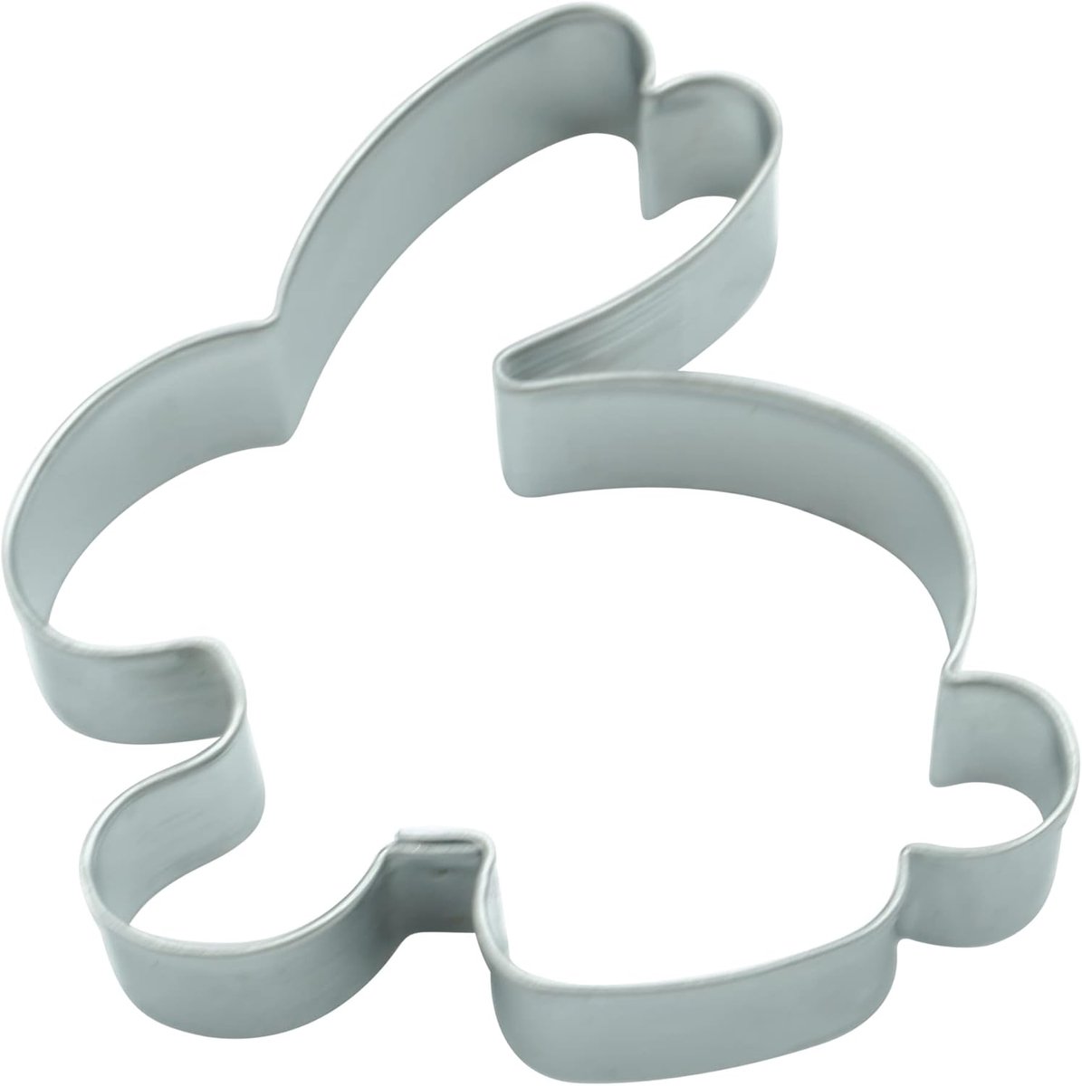 BekkiB - Cutout mold "hare" - 6.5 cm long - Dishwasher safe cookie cutter made of stainless steel for Easter - 3390 - ShopVlot