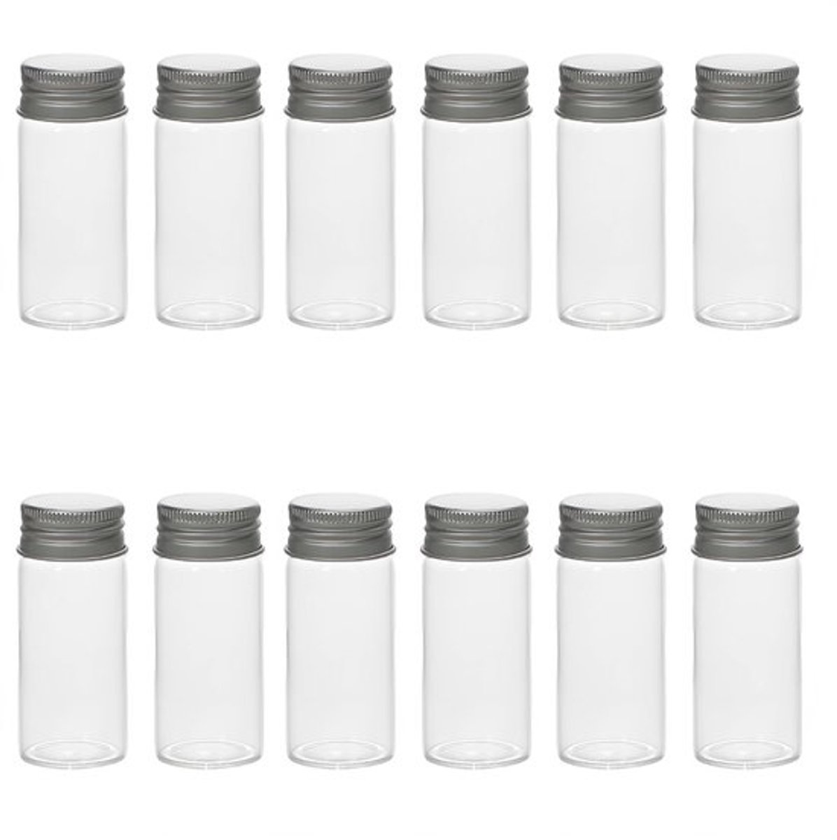 Allecto - Decoratieve Flessen - Lege Sample Potten - Ideaal voor