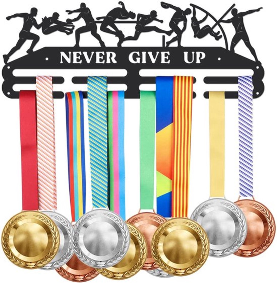 Onf3 - Medaille Hanger - Sportmedaille Display - IJzeren Haken