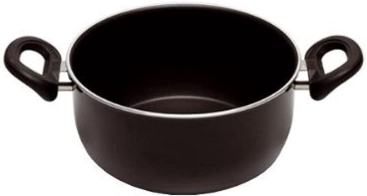 Braadpan 2 handgrepen Ovenschaal Stoofpan Koken en Bakken Nikkelvrij 236 x 192 x 94 cm Grijs