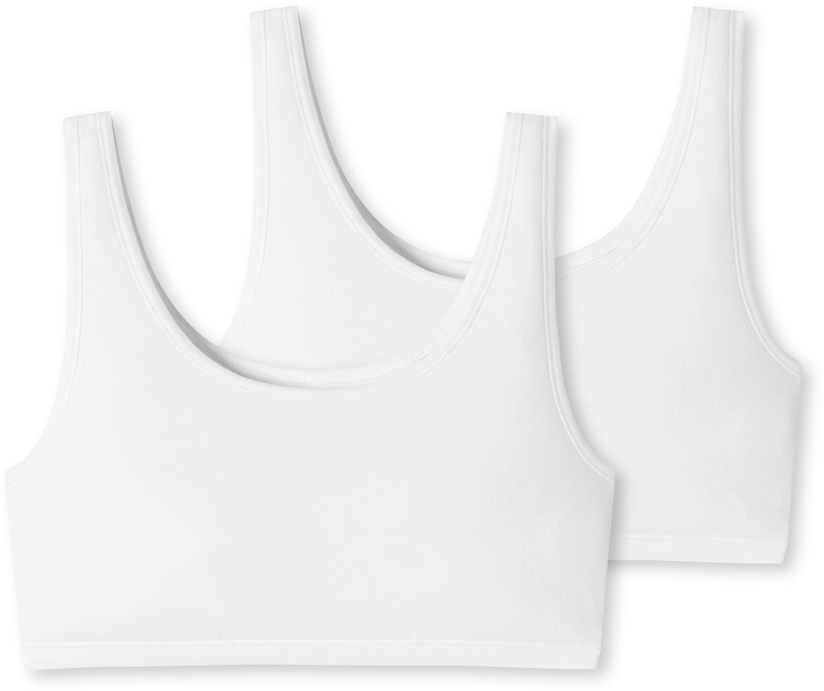 Uncover by Schiesser Bustiers 2-pack wit - Uncover Dames Beha - wit