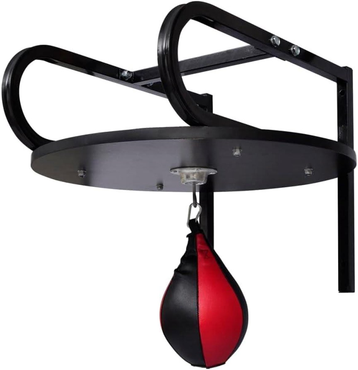 Speedball Platform - Bokszak Board - Boksen Trainen - Snelle Rebound - 16 x 28 cm - Zwart