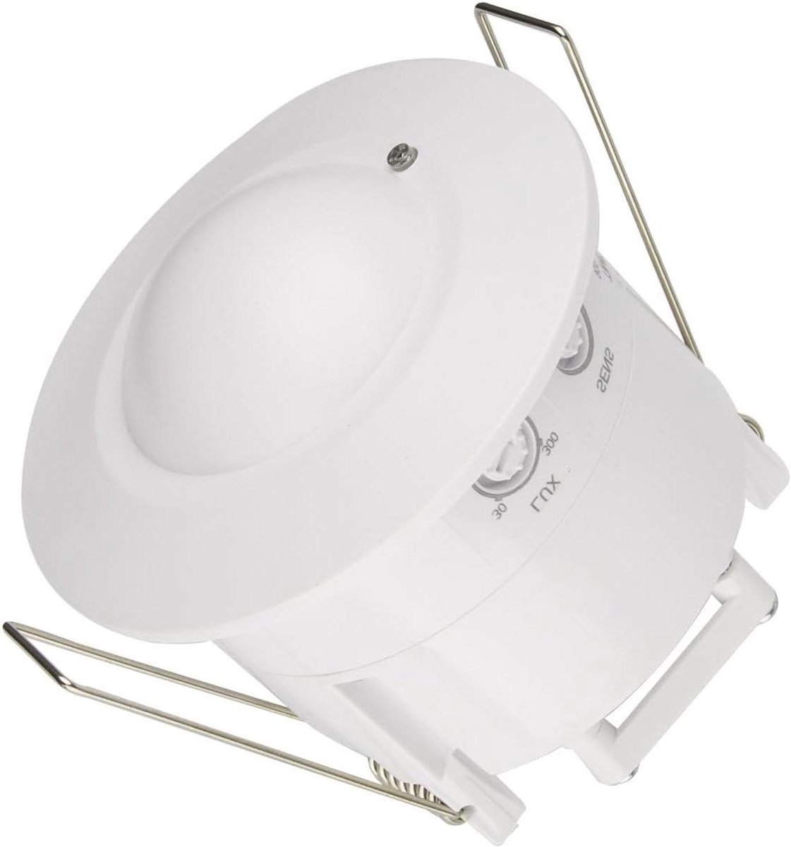 Bewegingsmelder Plafond - PIR Sensor - Automatische Verlichting - 360 Graden Detectie - Ø80 mm - Wit