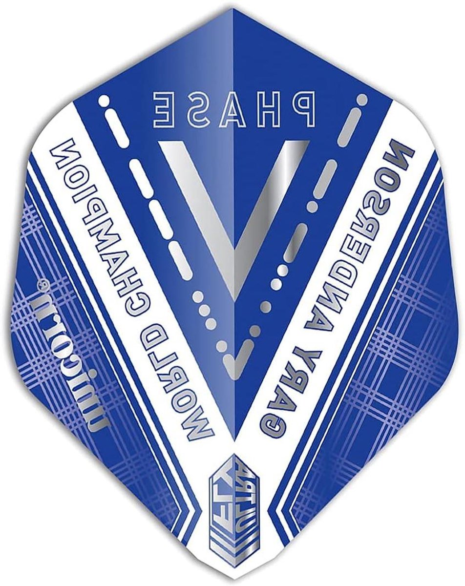 Dart flights - Vliegvorm - Precisie Darts - Extra stabiliteit - Extra Large - Helder