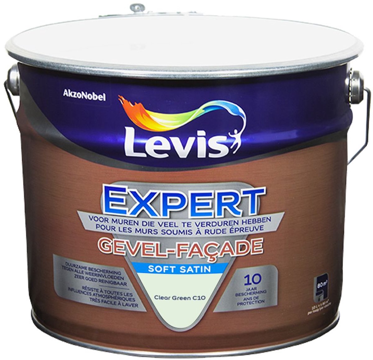 Levis - Expert Gevel Mix - Clear Green C10 - Mengverf - 10 L