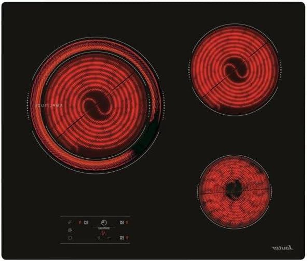 Keramische Kookplaat - Inbouw Kookveld - Thuis Koken - Touch Bediening - 60 cm Breed - Zwart
