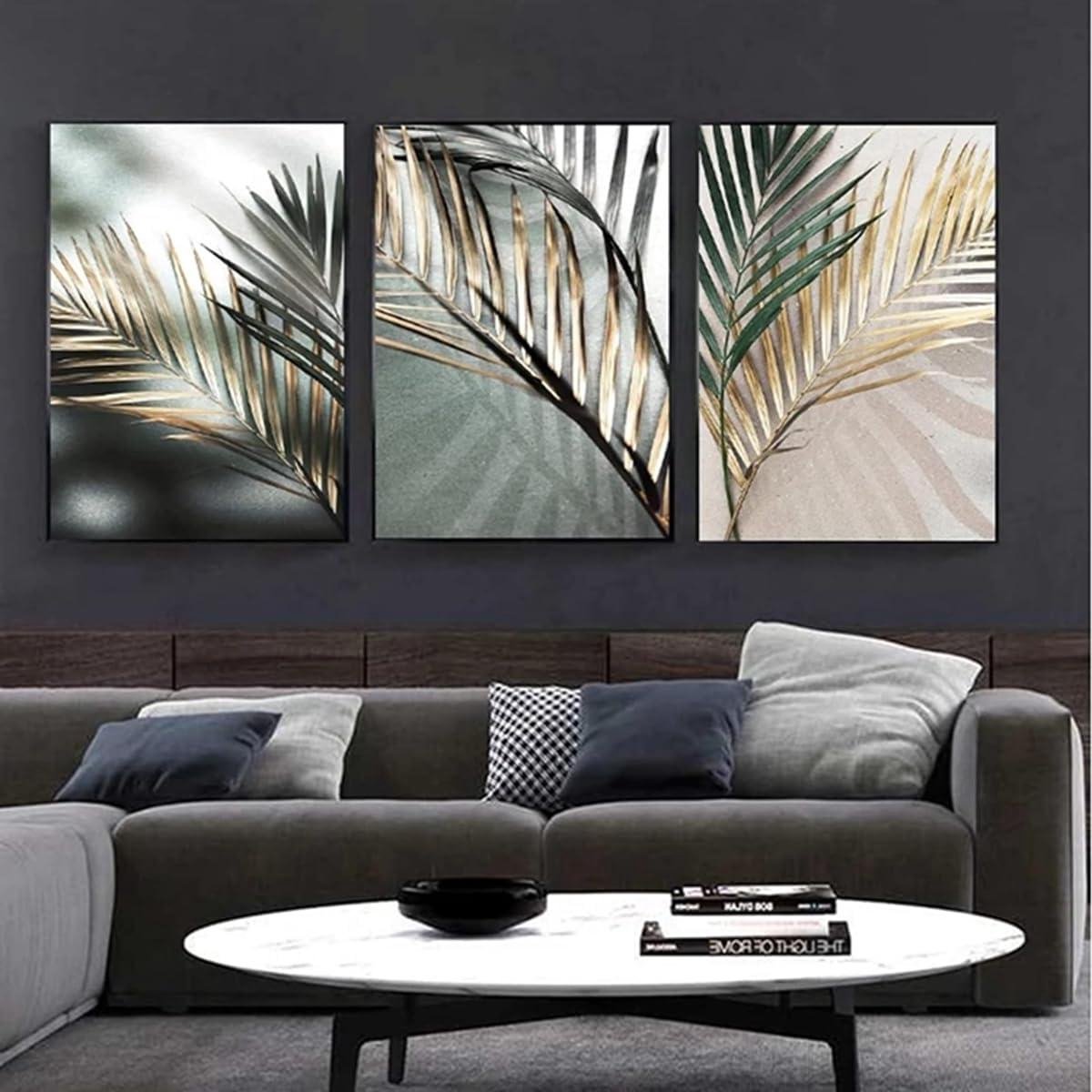 Canvas Poster Set - Natuurlijk Landschap - Muur Decoratie - Hoge Kleurnauwkeurigheid - 20 x 3 x 05 cm - Multicolor