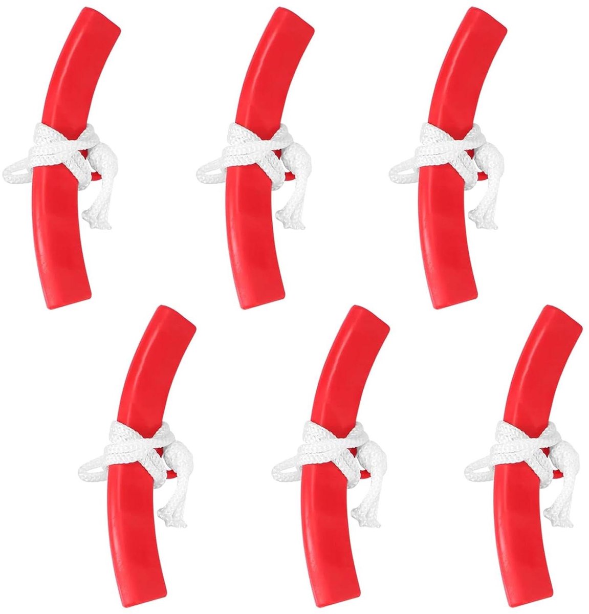 Velgbeschermers - Wielrand bescherming - Banden monteren - Hoge elasticiteit - 6 stuks - Rood
