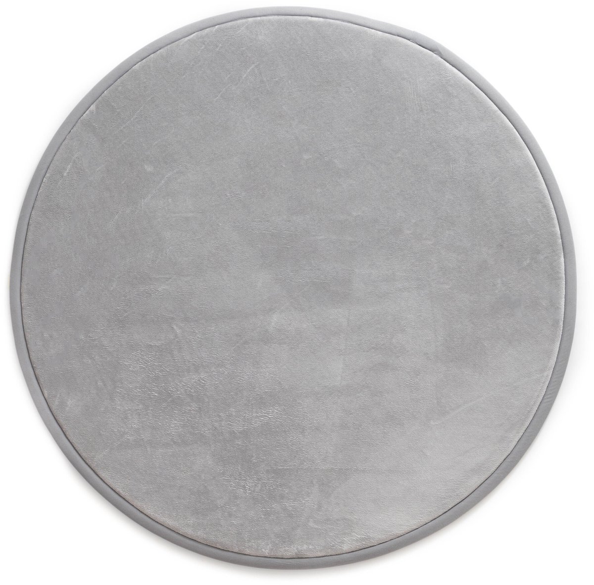 Speelkleed rond - Pluffy lichtgrijs 80