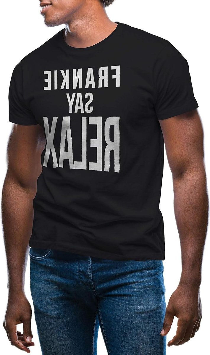 Heren T-Shirt - Shirt Heren - Casual Kleding - TV Show Print - N.v.t. - Wit