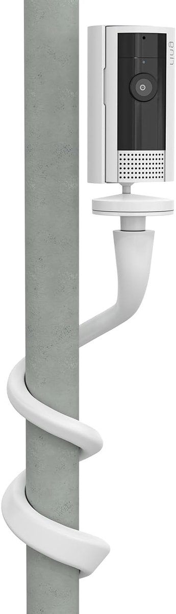 Flexibele Camerhouder - Draaibare Beugel - Camera Beveiligen - 360 Graden Verstelbaar - 10.8 x 7.7 x 4.6 cm - Wit