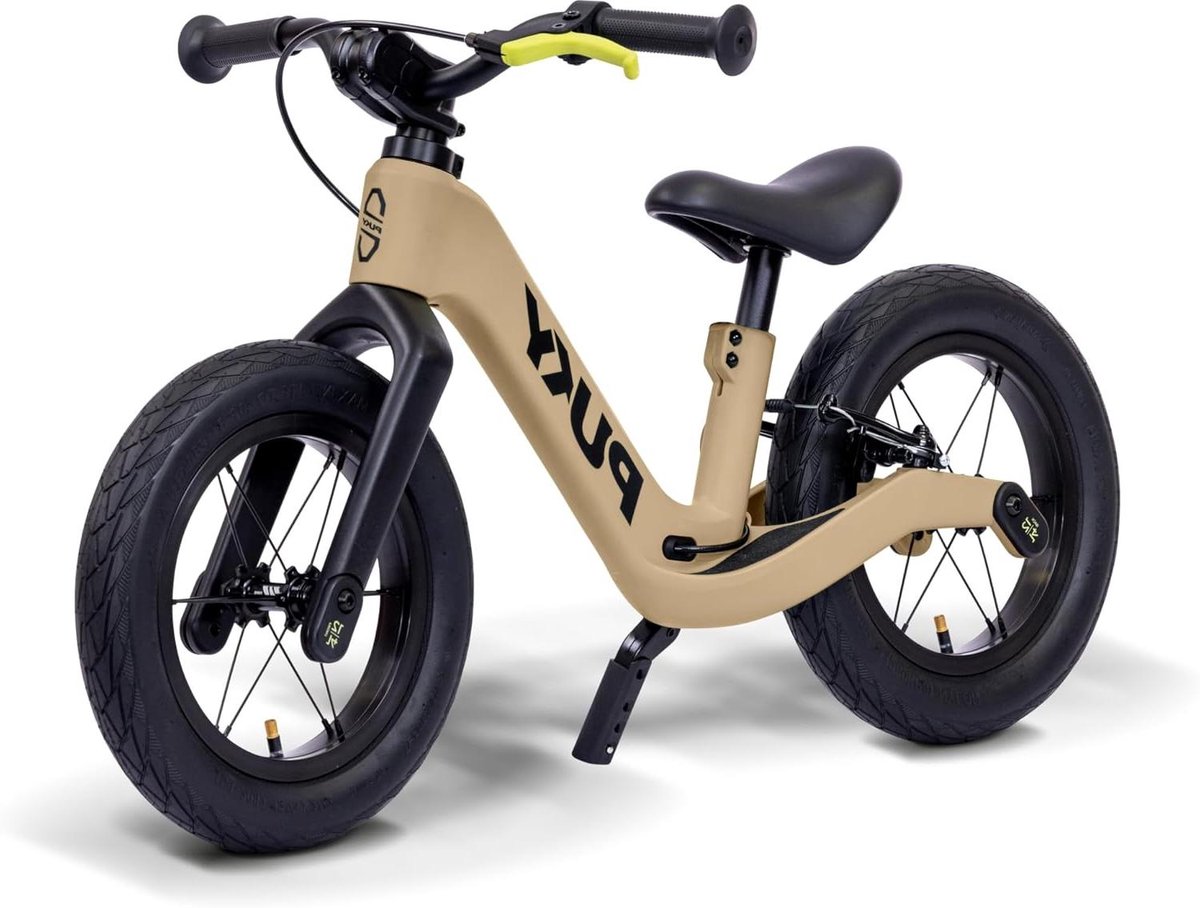 Loopfiets 12 inch - Balansfiets Kinderfiets - Leren Fietsen - FlipChip Technologie - 12 Inch - Zand Zwart