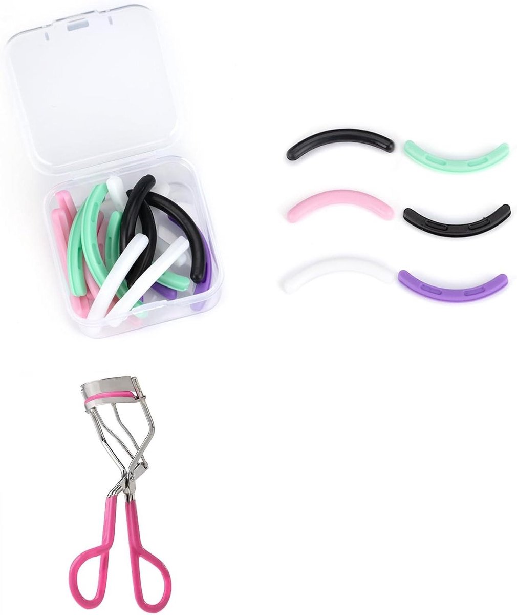 Wimperkruller Vullingen - Navulpads Wimperkruller - Wimpers Krullen - Zacht Siliconen Materiaal - 24 Stuks - Kleurrijk