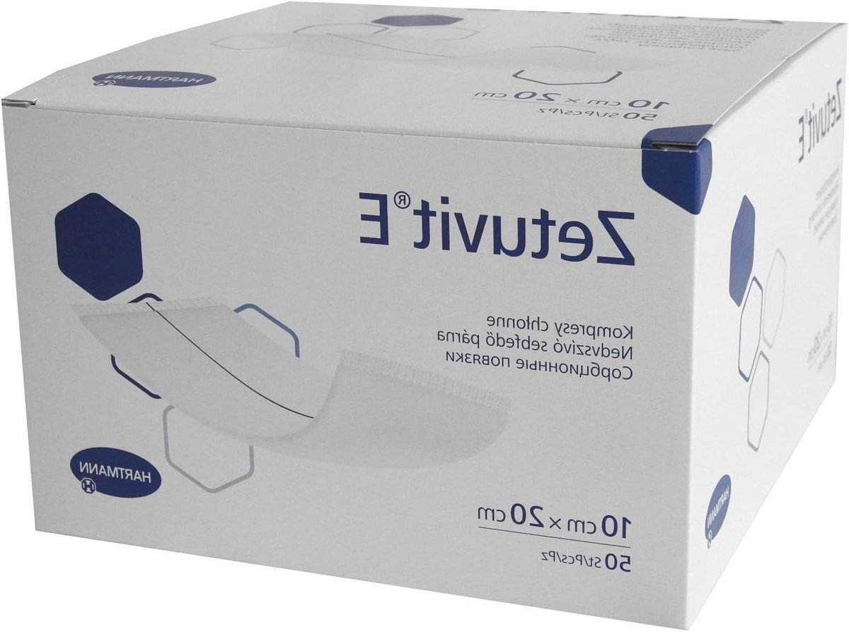 Absorberende Donskussens - Wondkussens Incontinentie - Wondverzorging Hygiëne - Hoge Absorptie - 10 cm x 20 cm - Wit