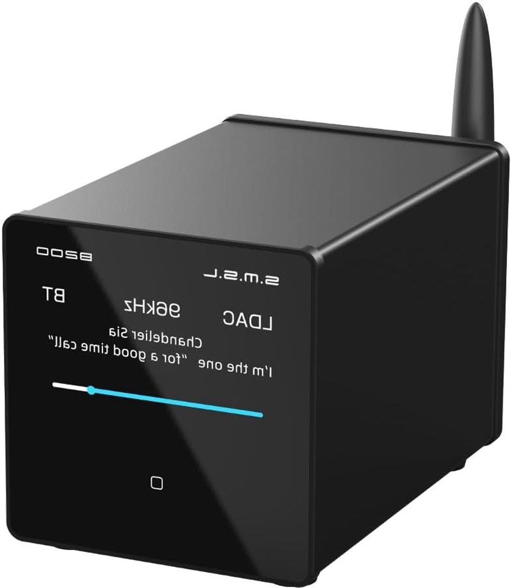 Audio Decoder Ontvanger - Voorversterker Bluetooth - Muziek Streamen - CS43131 Decoder Chip - 24-bit - Zwart