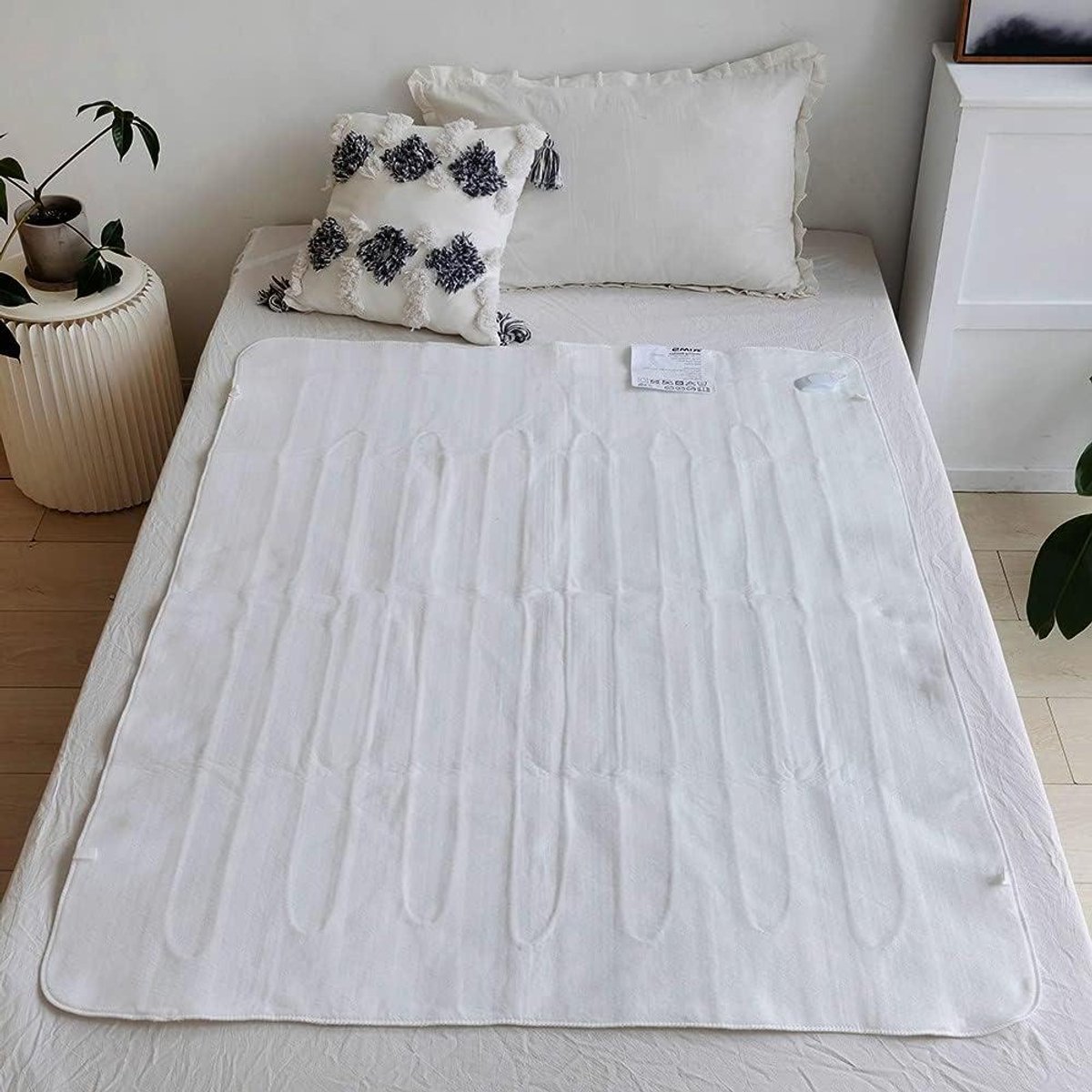 Verwarmde Deken - Elektrische Deken Onderdeken - Warmte Creëren - 3 Warmte-instellingen - 140x107cm - Grijs