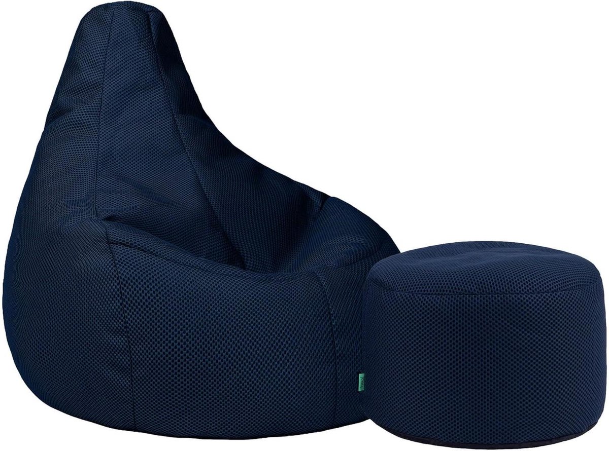 Gaming Bean Bag XXL - Zitzak Volwassenen Poef - Comfortabel Gamend Zitten - Ergonomische Vorm
