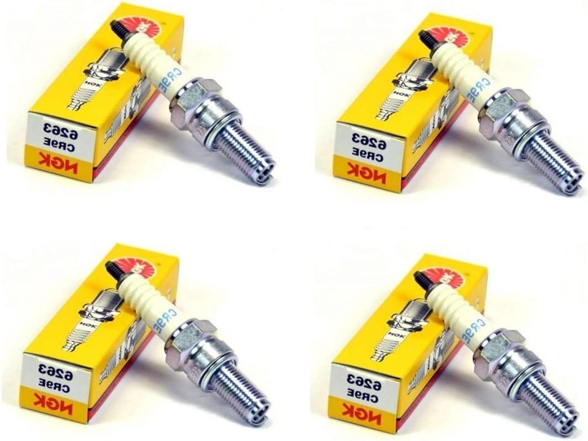 Bougies Motorfiets - Ontstekingskaarsen Set - Motorprestaties Verbeteren - Meer Vonkkracht - Set van 4 - Niet gespecificeerd
