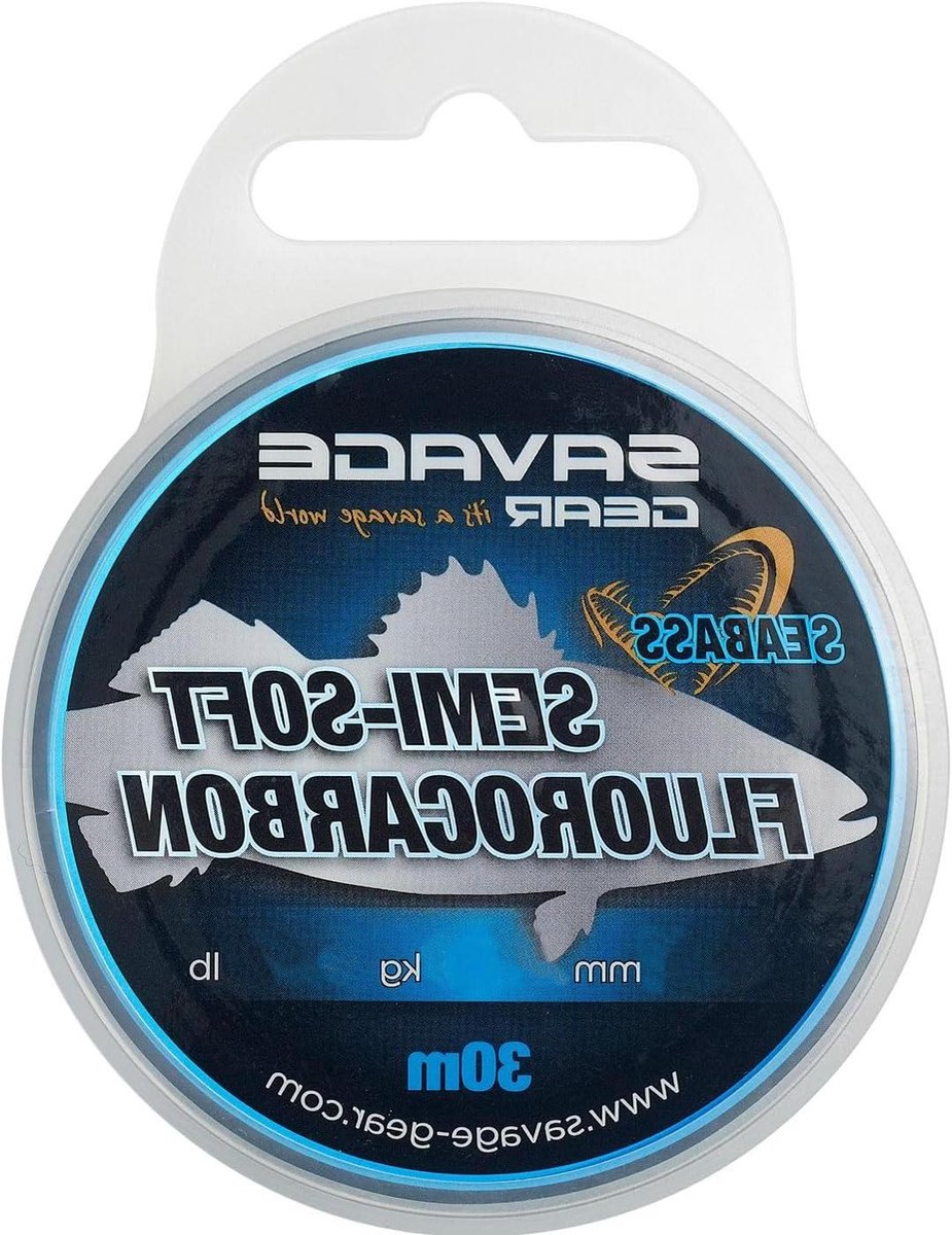Fluorocarbon Vislijn - Visdraad Lijn - Vissen - Zacht Materiaal - 025 mm - Transparant