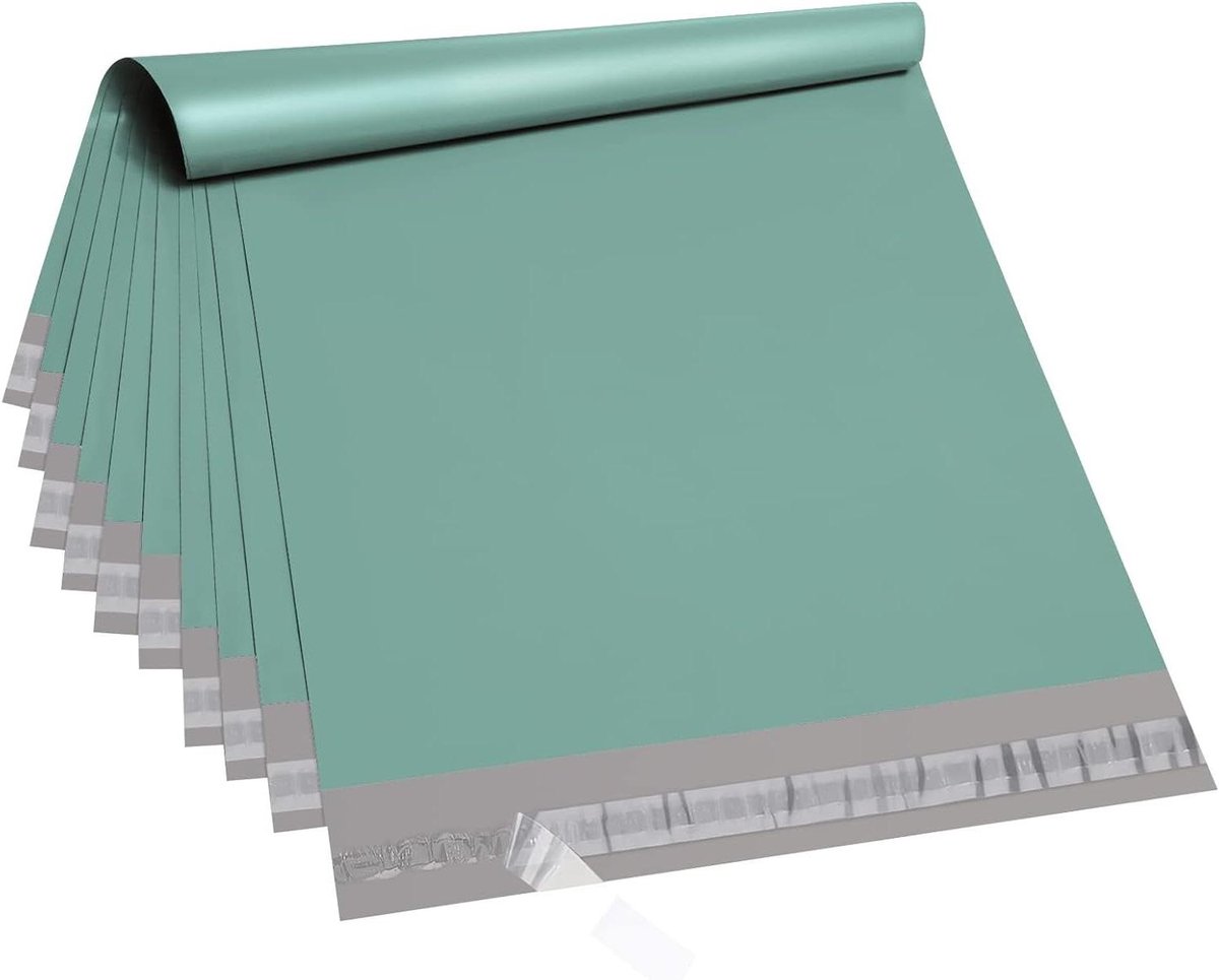 Sterke Waterdichte Poly Mailers 14,5 x 19 - 100 Stuks Zelfklevende Verzendzakken voor Kleding
