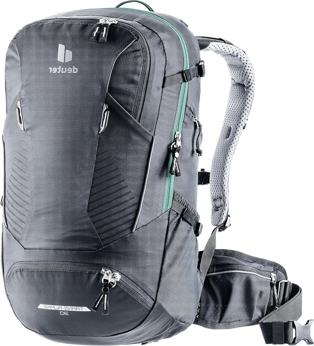 Fietsrugzak - Outdoor rugzak Sport rugzak - Meerdaagse fietstochten - Uitstekende rugventilatie - 30 liter - Zwart