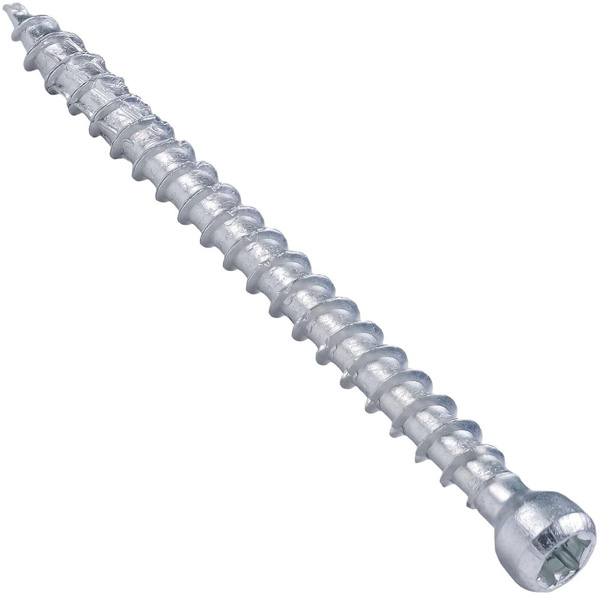 Constructieschroeven Houtbouw - Spanschroef Houtverbindingsschroef - Houtverbindingen Verstevigen - Europese Technische Goedkeuring - 8x240 mm 50 stuks - Verzinkt
