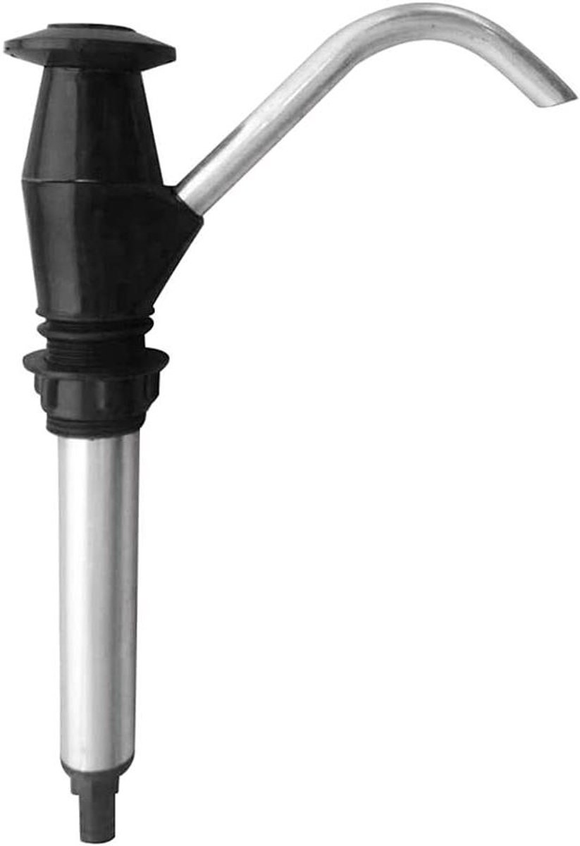 Caravan Spoelbak Pomp - Handpomp Keuken - Water Tappen - Universele Vervanging - 275mm - Zilver