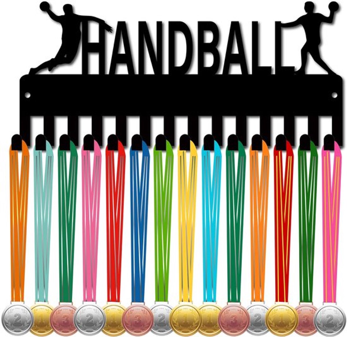 Store_9 - Handbal medaillehouder - Sport medaillehanger - Metalen