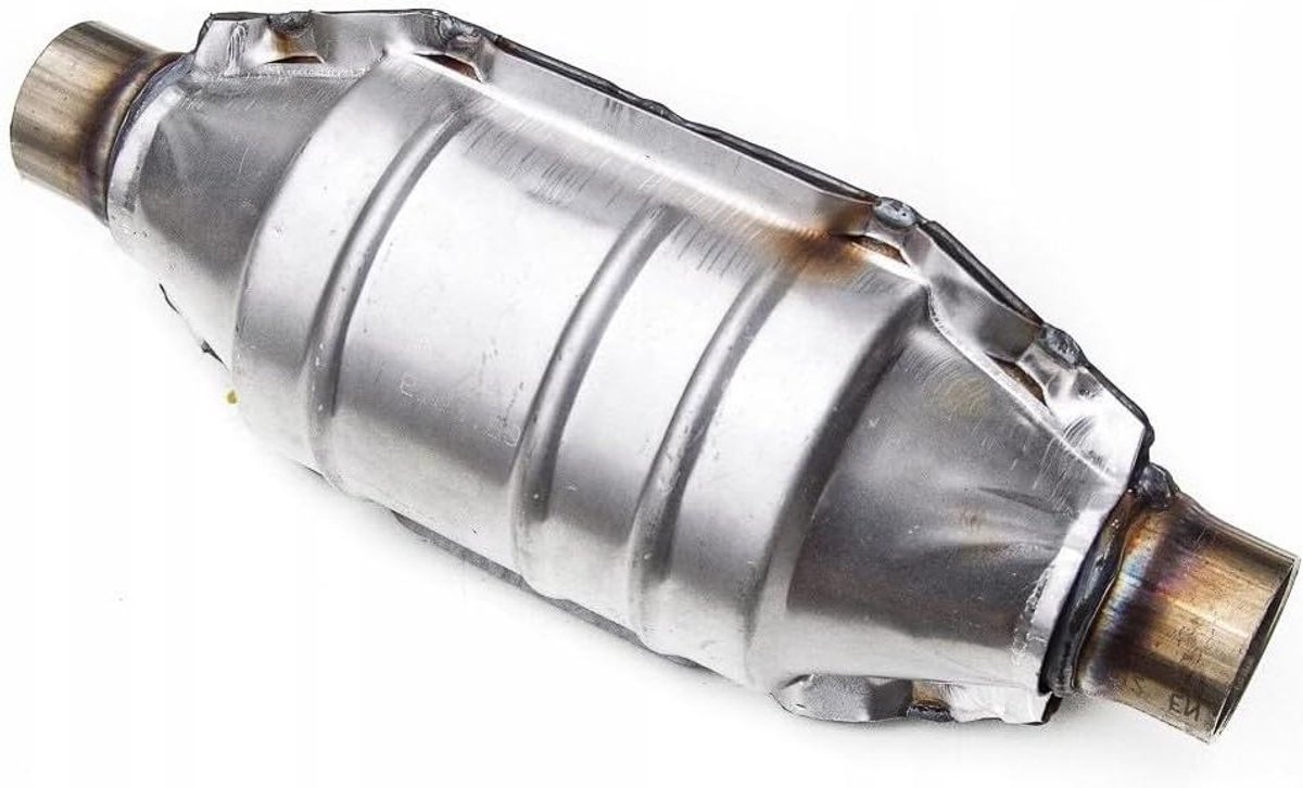 Universele Katalysator - Uitlaat Katalysator - Auto Onderhoud - Euro 2 Norm - 45 mm Diameter - Zilver