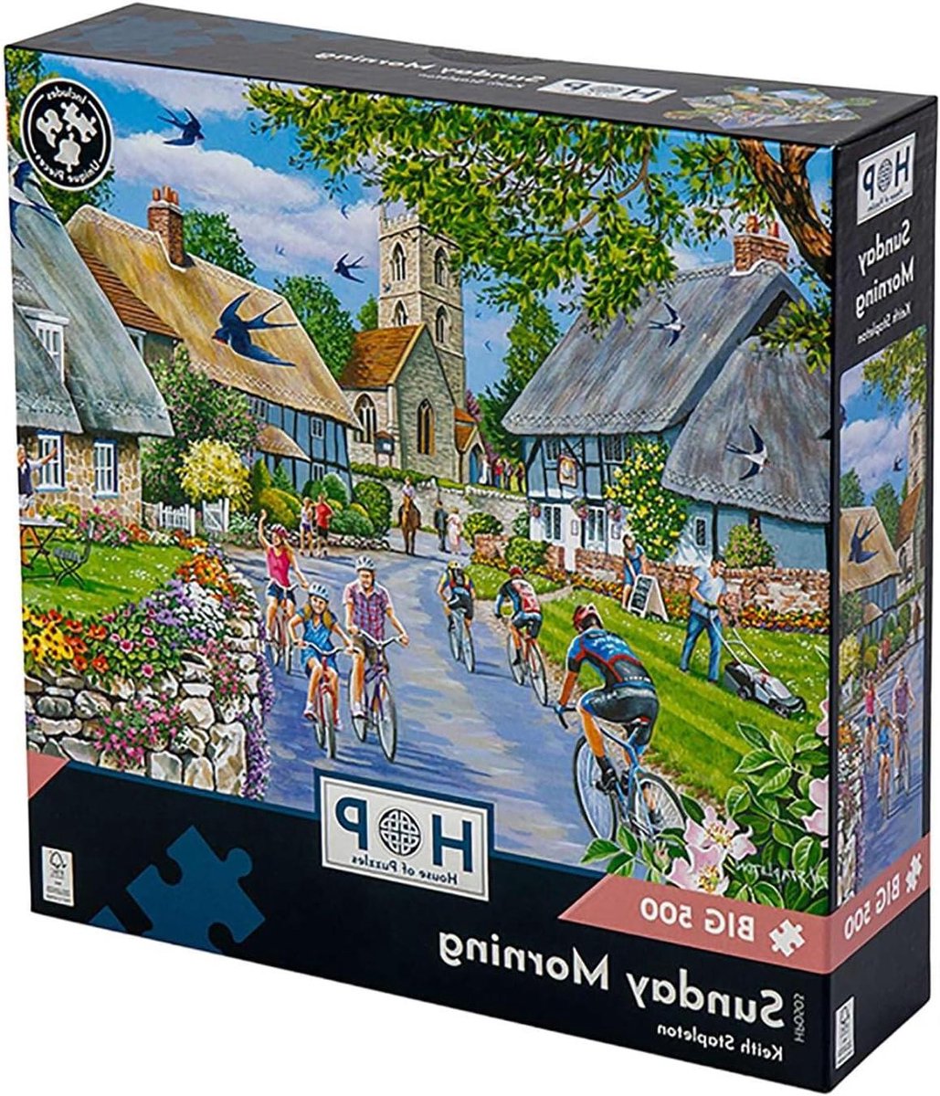 Legpuzzel Grote Stukjes - Puzzel 500 Stukjes - Ontspannen Tijd Verdrijven - Grote Puzzelstukjes - 483 x 686 mm - Kleurrijk