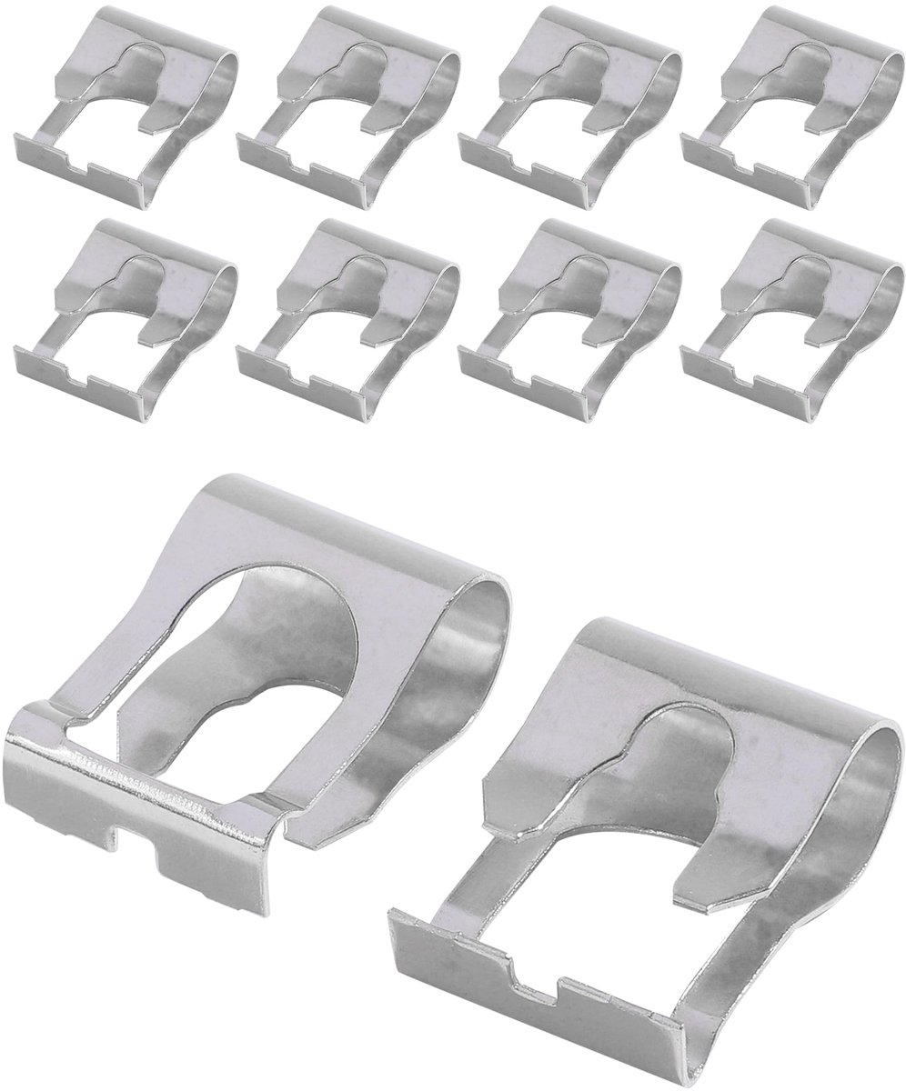 Ruitenwisserclips, wisserbladclip, klem voor ruitenwisserstang, ruitenwisser-verbindingsklem, geschikt voor een groot aantal auto's, minivans, vrachtwagens, campers, SUV's