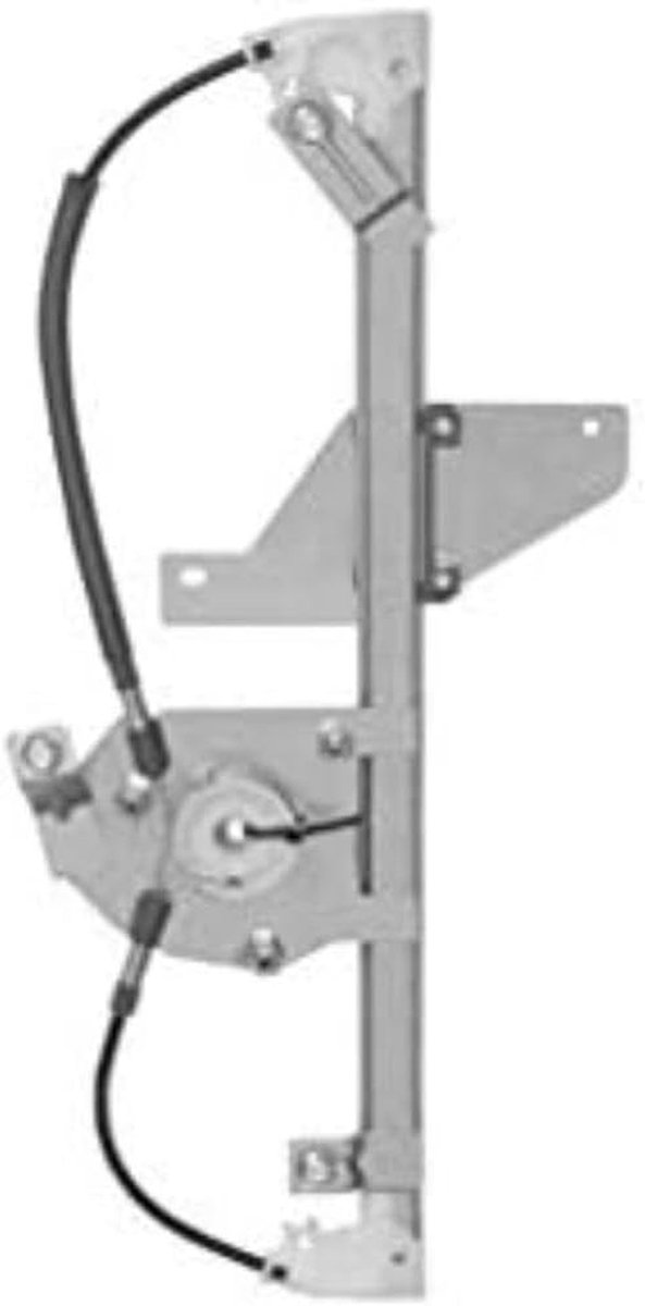 Raamheffer - Raambediening trekkoord - Auto reparatie - Met comfortfunctie - 1069 x 622 cm - Zilver