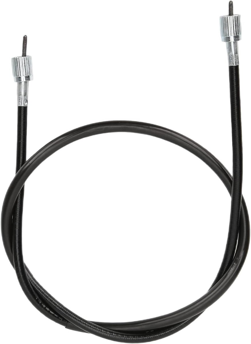 Snelheidsmeter Kabel - Kilometerkabel Scooter - Voertuig Onderhoud - Verstevigd met Staaldraad - 995 mm - Zwart