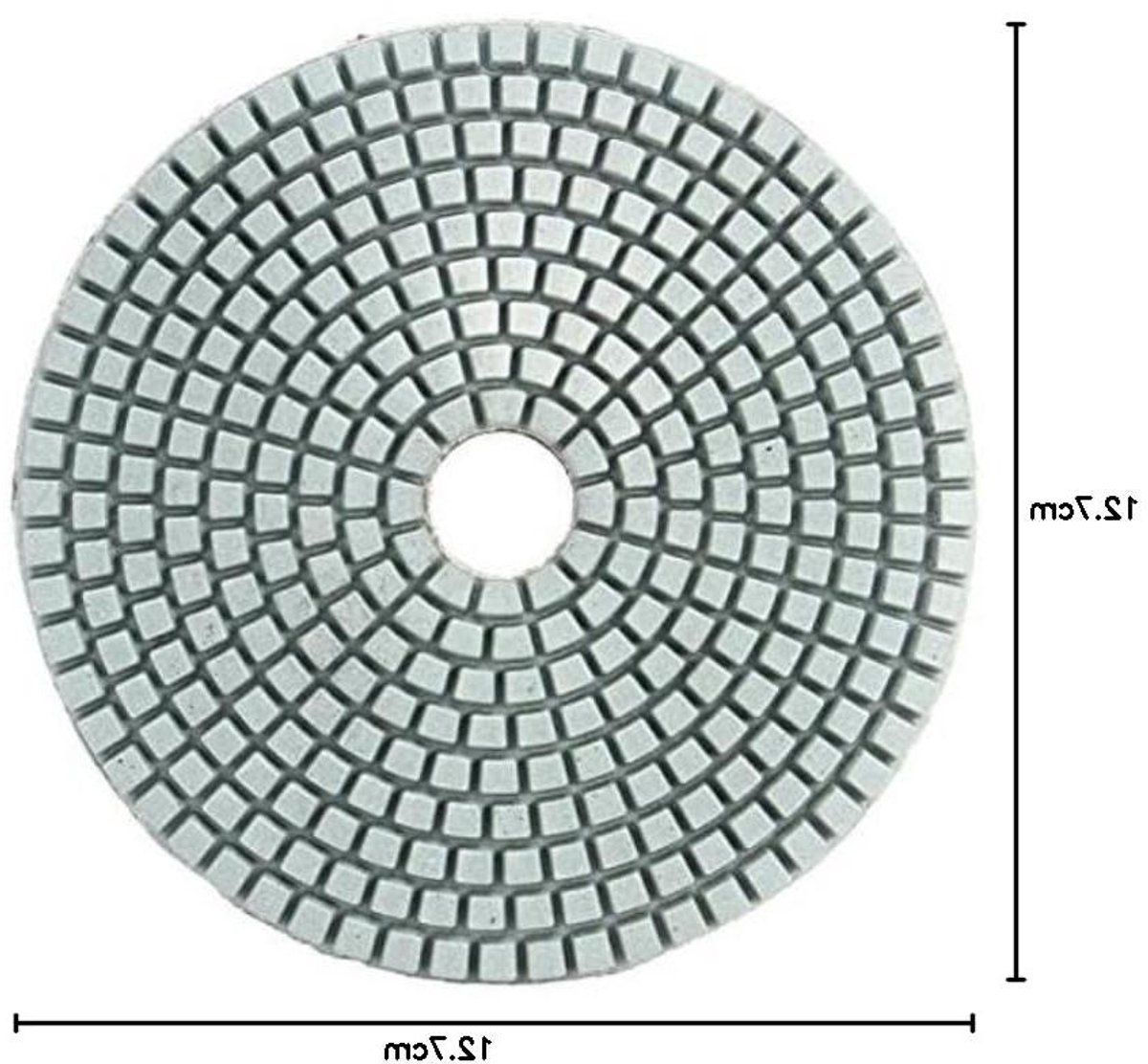 Diamant Polijstschijf - Schuurschijf Nat Droog - Oppervlakken Polijsten - Flexibel en Krachtig - 5 inch - Niet gespecificeerd