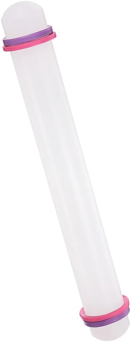 Deegroller Fondant - Bakroller - Taarten Decoreren - Non-stick Oppervlak - 30.5cm - Wit